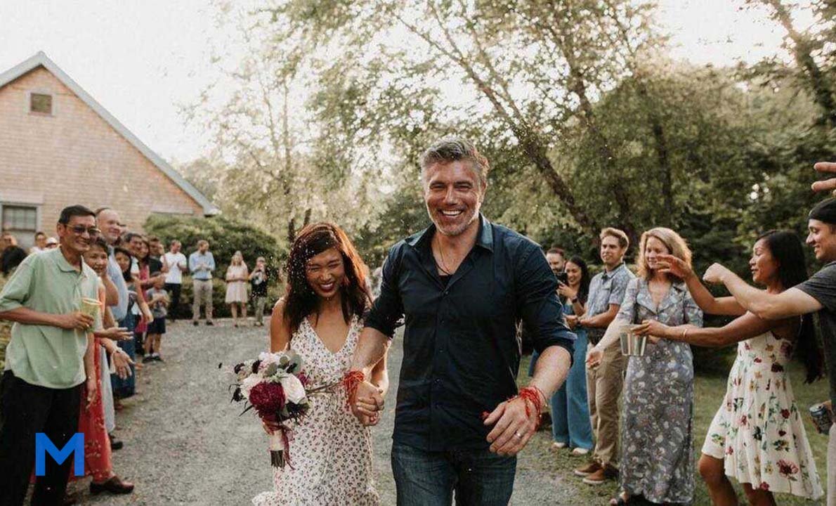 Darah Trang and Anson Mount Married