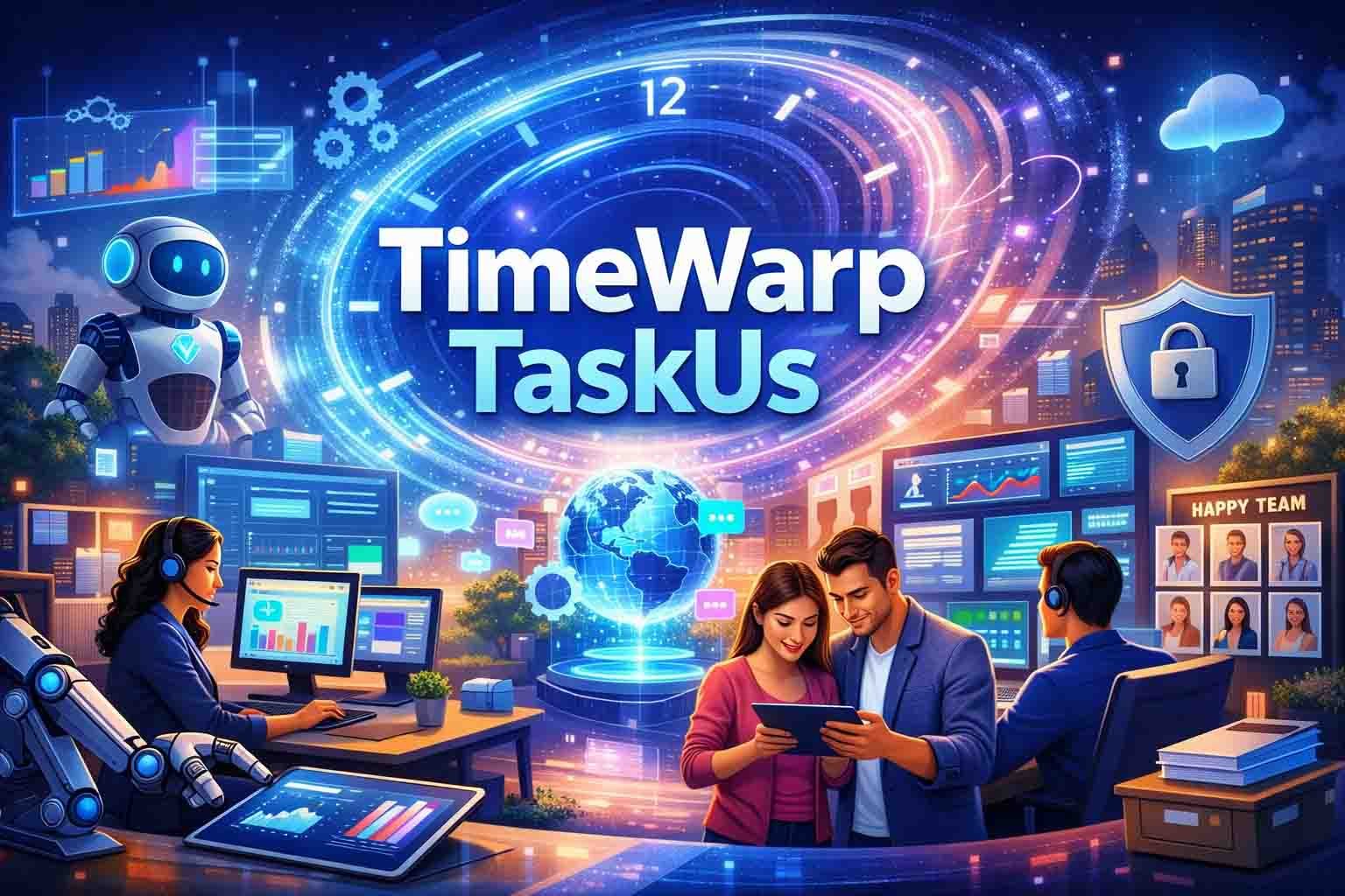 TimeWarp TaskUs: The Smart System Changing How Teams Work | Meta Magazine