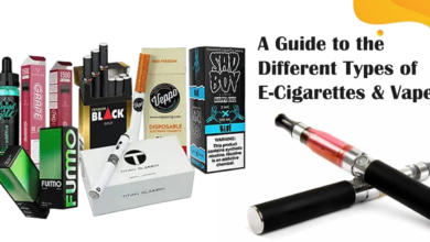 A Guide to the Different Types of E-Cigarettes & Vapes
