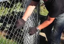 Chain Link Fence Installation