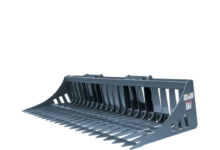 Material Separation and Site Preparation with Skid Steer Rock Skeleton Buckets