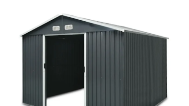 Galvanized Apex Roof Metal Shed